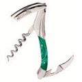 Laguiole En Aubrac Waiter's Corkscrew w/Malachite Handle